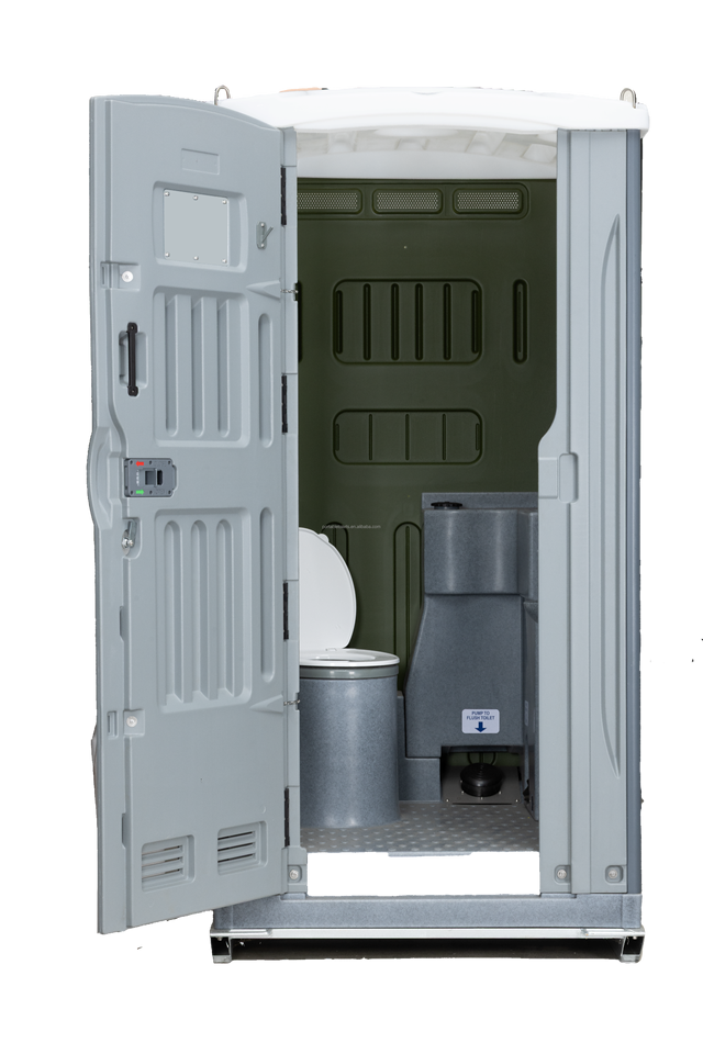 HDPE Plastic Modern Durable Eco-Friendly Portable Toilet WC Event Porta Potty  for Outdoor Construction Site Use - Image 6