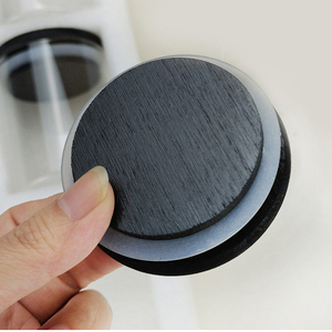 Offre Spéciale pot en verre à haute teneur en borosilicate pot de stockage en verre pour la maison et la cuisine pot à épices en verre avec couvercle en bambou noir ensemble - Product Image 6
