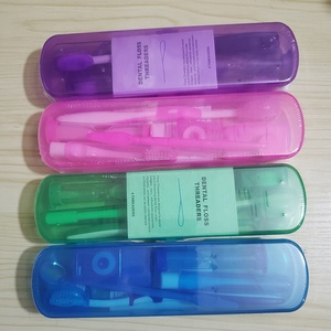 8 Uds herramientas dentales caja de cepillo de dientes de ortodoncia portátil Kits de cuidado <span class=keywords><strong>bucal</strong></span> Kit de viaje - Product Image 1