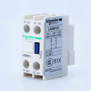 Bloque de Contactos Auxiliares para Distribuidor 1NO + 1NC LADN11C LADN11 Contactor - Product Image 1