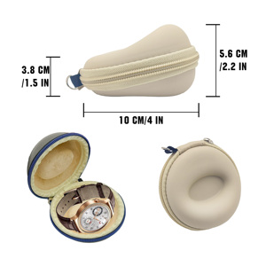 Tùy chỉnh sang trọng dây kéo Eva Túi & Trường hợp bán cứng vỏ du lịch không thấm nước lưu trữ trường hợp đồng hồ - Product Image 5