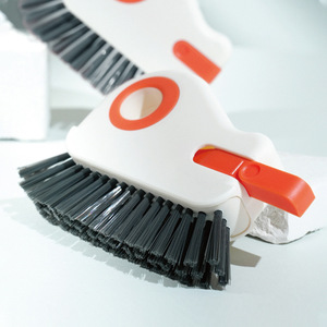 Outil de nettoyage de fenêtres 2 en 1 avec rainures détachables pour les rebords et les fentes, brosse en nylon, nettoyage polyvalent - Product Image 3