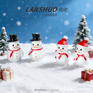 Lanshuo - Colgante de Resina con Diseño de Muñeco de Nieve Navideño, Juego de Joyería DIY con Temática de Dibujos Animados, Adorno de Regalo - Product Image 4