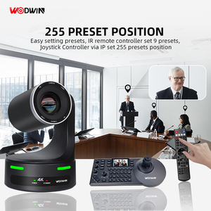 Nouvel équipement de diffusion télévisuelle professionnel WODWIN NDI HX, système de diffusion en direct, caméra de visioconférence, POE SDI PTZ 20x 1080p60 - Product Image 4
