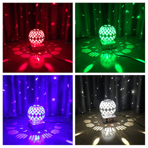 Limin Magic Ball Lamp LED Flashing <b>Lights</b> Rotating Colorful Stage <b>Light</b> For Bars KTV Home Use - Product Image 5