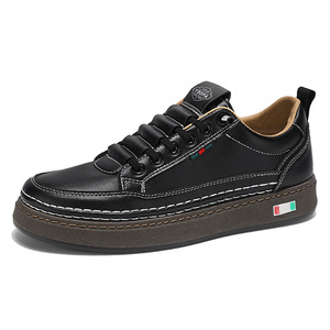 Men's trendy versatile niche board <b>shoes</b>, one-piece style, spring new model, <b>soft</b> bottom, casual Korean style, anti-slip, white - Product Image 5