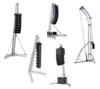 Statif Crank Line Array Teleskopik untuk Pertunjukan Indoor & Outdoor