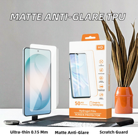 Film protecteur d'écran en TPU hydrogel, anti-rayures, haute transparence, universel pour téléphone portable, film protecteur OEM