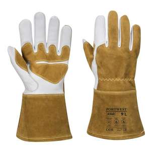 PORTWEST - A540BRRXXL Guantelete marrón de soldadura ultra-GUANTES EAN 5036108325498 - Product Image 1