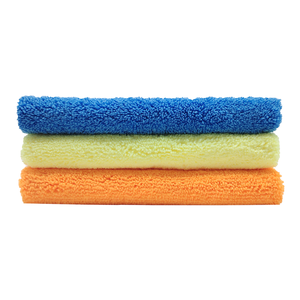 Prêt Divery cinq couleurs 40*40 400gsm serviettes en microfibre sans bord longues/courtes piles une microfibre à usage général <span class=keywords><strong>de</strong></span> grande qualité - Product Image 3