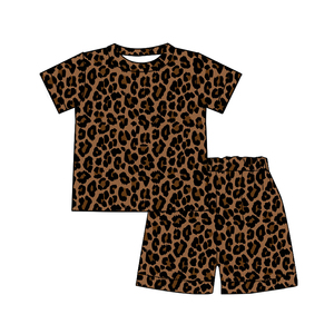 Preorder Baby Girls Pink Chicken Camisetas de manga corta Pantalones cortos Pijamas de verano Trajes de boutique <span class=keywords><strong>Ropa</strong></span> de dormir Conjuntos de <span class=keywords><strong>ropa</strong></span> de moda - Product Image 5
