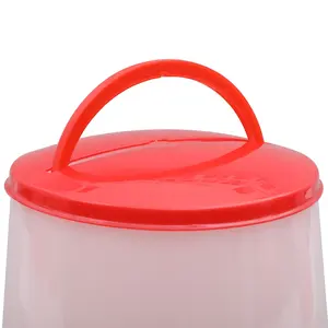 Useful 1.5kg Hdpe Chicken Feeding Trough Barrel For Broiler