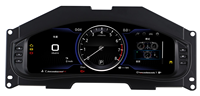 Bosstar Nouveau Tableau de Bord LCD pour Voiture avec Écran de 12,3 Pouces, Compteur de Vitesse, Garantie de 12 Mois pour Nissan Pathfinder/Navara 2005-2010