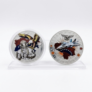 Moneta commemorativa 3D Aquila USA 2026 all'ingrosso Moneta Commemorativa a Tema Aviazione per Collezionisti e Regali - Product Image 1