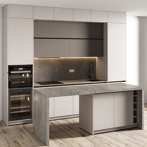 Muebles <span class=keywords><strong>de</strong></span> Cocina Modernos, Encimera, Armarios <span class=keywords><strong>de</strong></span> PVC <span class=keywords><strong>Baratos</strong></span>, Gabinetes <span class=keywords><strong>de</strong></span> Cocina Modernos - Product Image 2