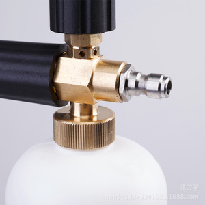 High <b>Pressure</b> Foam <b>Sprayer</b> Bottle With 5 Nozzles For Car Cleaning And Degreasing Plastic Material - Product Image 3