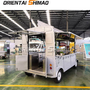 Новый дизайн, ретро комби-китайский мобильный кухонный фургон, киоск для фаст-мобиля, продовольственный грузовик для продажи в Китае - Product Image 6