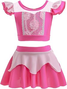Traje <span class=keywords><strong>de</strong></span> Baño <span class=keywords><strong>de</strong></span> Verano para Niñas, Traje <span class=keywords><strong>de</strong></span> Baño <span class=keywords><strong>de</strong></span> Princesa Elsa, Anna y Bella, Traje <span class=keywords><strong>de</strong></span> Baño <span class=keywords><strong>de</strong></span> una Pieza, <span class=keywords><strong>Bikini</strong></span> para Fiestas Infantiles, Ropa <span class=keywords><strong>de</strong></span> Playa - Product Image 6