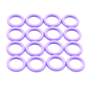 Cấp thực phẩm O Ring con dấu NBR EPDM Silicone fsil PA PU FKM ffkm CR hnbr aflas hypalon xnbr iir Eco IR SBR sản phẩm cao su - Product Image 3