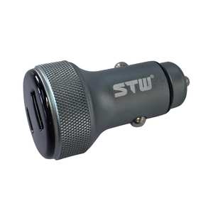 Chargeur de voiture multi-protocoles GaN super mini en alliage d'aluminium à 2 ports PD3.0 PD 30W 48W type C, vente en gros - Product Image 3