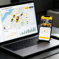 Aplicación de Taxi de Marca Blanca con Soporte para Gestión de Pasajeros, Conductores y Administración Trasera para IOS/Android/Web