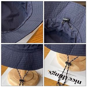 Wholesale Bucket <b>Hat</b> Waterproof Packable Nylon Foldable Outdoor 6 Colors Sun Protection Bucket <b>Hat</b> for Outdoor - Product Image 6