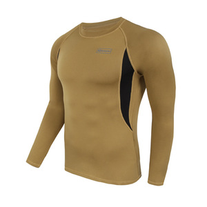 Shero Bike Pure Cotton 2 Pcs Costume <span class=keywords><strong>Hiver</strong></span> Ensembles Vélo Sports Tactique Thermique <span class=keywords><strong>Sous</strong></span>-Vêtements Hommes Jeans Longs Pour Hommes - Product Image 5