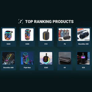 Flip6 Max ngoài trời di động loa không dây hỗ trợ Spotify âm nhạc & RGB LED chiếu sáng 15 Wát Sản lượng điện nhà máy Giá loa siêu trầm - Product Image 4