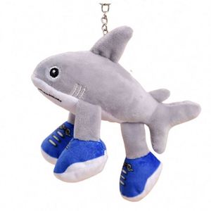 พวงกุญแจตุ๊กตาเสือขนนุ่มแบบสั่งทำ พวงกุญแจตุ๊กตาหมีขนฟู และพวงกุญแจแบบเรียบสำหรับมอเตอร์ไซค์ ขายส่งของเล่นสัตว์ขนฟู - Product Image 1