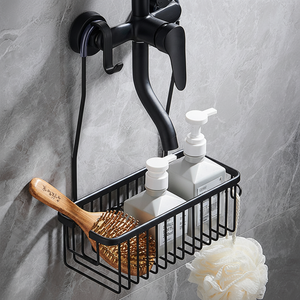 Estante Metálico Moderno Multiusos <span class=keywords><strong>para</strong></span> <span class=keywords><strong>Baño</strong></span>, <span class=keywords><strong>Mueble</strong></span> <span class=keywords><strong>para</strong></span> el Hogar/Apartamento con Ganchos, Fácil <span class=keywords><strong>de</strong></span> Montar - Product Image 1
