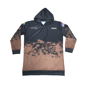 Custom Premium Sublimation Cropped Men's Hoodies Sweatshirts - Product Image 3
