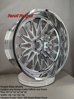 Jantes de type American Force 22x12 24x12 24x14 24x16 26x14 26x16 28x16 30x16 avec 8x180 6x139.7 pour Chevrolet Silverado 1500/2500