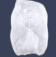 Vente en gros Filet à cheveux jetable PP Non-tissé Space Cap Extensible Respirant Anti-sale
