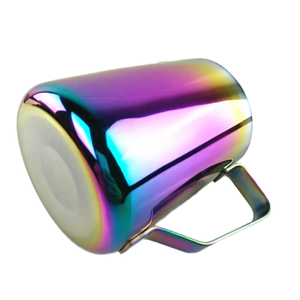 304 in acciaio inossidabile Color arcobaleno brocca per Latte 600 ML Latte Latte Art tazza da caffè macchina macchina per schiumare brocca 600 Ml(20 OZ) - Product Image 3