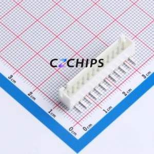 ZX-XH2.54-12PWZ Wire-to-Board Pin Header Bent Lead Through Hole,P=2.5mm Connector 1x12P 2.5mm Right Angle Insert XH - Product Image 1