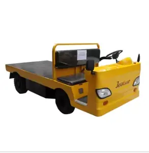 2000kg 2 ton aircraft battery pallet truck power platform tractor electric tow tractor trolley