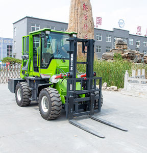 מחיר מפעל לשעבר מחיר 1 טון 2 טון 3.5 מלגזה כל השטח מלגזה להרים להרים גובה 3000 מ "מ למכירה - Product Image 6