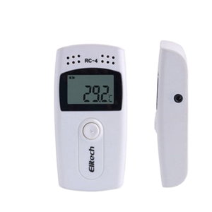 อีลิเทค RC-4 เครื่องบันทึกข้อมูลอุณหภูมิแบบ USB 16000 จุด เซ็นเซอร์ภายนอก เครื่องบันทึกอุณหภูมิพลาสติก เครื่องมือวัดอุณหภูมิ - Product Image 1