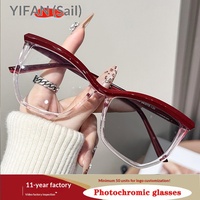 LG88 Montures de lunettes œil-de-chat style punk européen et américain, tendance Instagram, monture complète, unisexe, mode, vente en gros