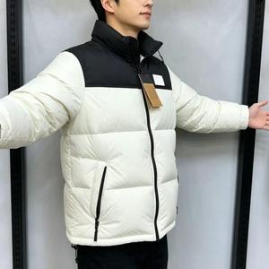 Chaquetas de Invierno para <span class=keywords><strong>Hombre</strong></span>, Marca <span class=keywords><strong>North</strong></span>, Diseño Personalizado, Chaqueta Corta Acolchada de Lujo para <span class=keywords><strong>Hombre</strong></span>, Cortavientos con Cierre y Protección Facial - Product Image 6