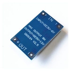 <b>Lithium</b> <b>Battery</b> Charging Bank Electronic Component USB Riser Input <b>3V</b>-6V to 12V 3.7V 8W High-power boost Module - Product Image 4
