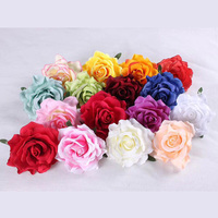 Roses artificielles en soie, 500 pièces, fausses fleurs, pour une décoration de gâteau, vente en gros