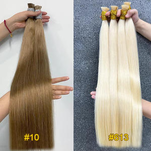 Großhandel Jungfräuliches Rohes Echthaar in Strähnen Fabrik-Lieferant Remy Cuticle Aligned Russische Extensiones Cabello Natürliche Haarverlängerungen - Product Image 3
