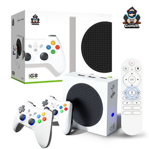 <span class=keywords><strong>Console</strong></span> de jeu Android ZOKU G8 8K HDR WiFi 6 BT 5.4 Double système Boîtier TV Télécommande vocale 128 Go Prise EU/US 2 manettes - Product Image 1
