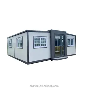 U.S. Home delivery 2024 Popular micro homes Trailer Extendable rooms with bathroom in containers prefabricated homes