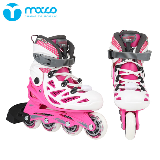 Детские роликовые коньки macco, Молодежные летние дышащие коньки MC3/K9/PK для занятий спортом на открытом воздухе