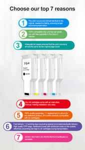 Cartouche d'encre pour imprimante jet d'encre Goosam 300ML Premium compatible HP 764 pour imprimante HP Designjet T3500 - Product Image 4