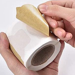 Étiquettes autocollantes Kraft vierges et inscriptibles, autocollants polyvalents pour bouteilles, pots, stockage des aliments, emballage de cadeaux faits à la main, décoration, 200 pièces - Product Image 4