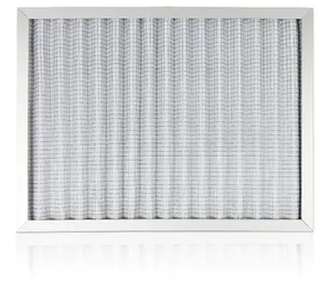 Customized High quality paper frame pleated G2 G3 G4 air filter Polyester Fiber Panel Pre Filter