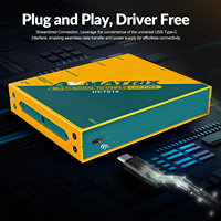 Tarjeta Capturadora de Video USB3.0 UC7018 Sin Compresión, Multisinal, con Entrada SDI/DVI-I/VGA/CVBS/S-VIDEO/YPbPr a través de USB Tipo-C para Juegos